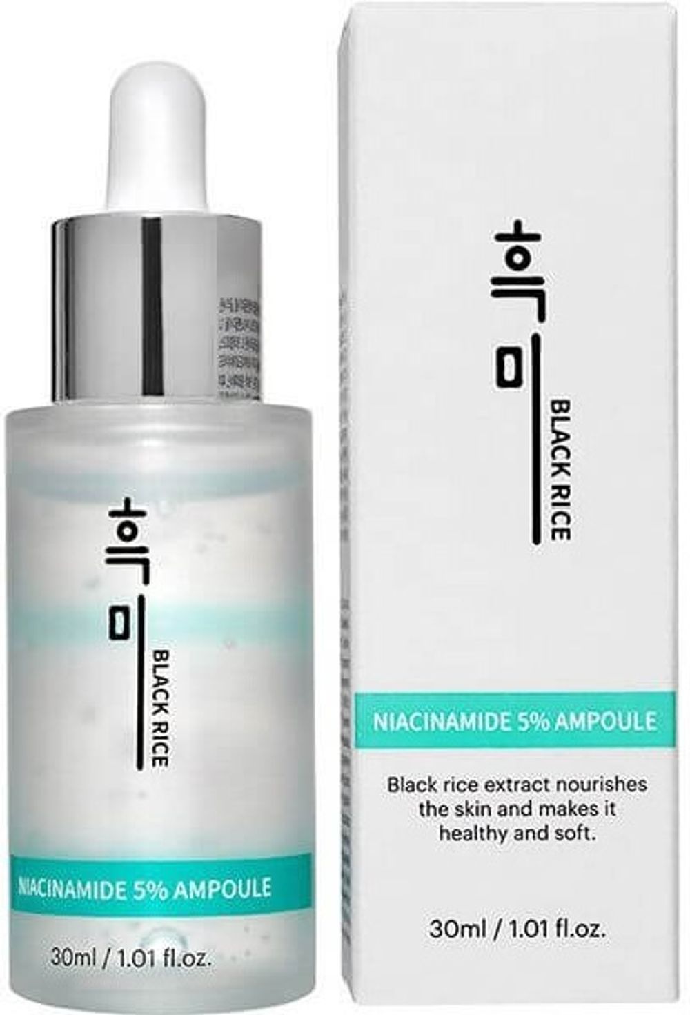 Отбеливающие сыворотки BLACK RICE Niacinamide 5% Ampoule 30 мл