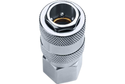 Переходник ЗУБР Профессионал 1/4"F - рапид муфта 64910-1/4