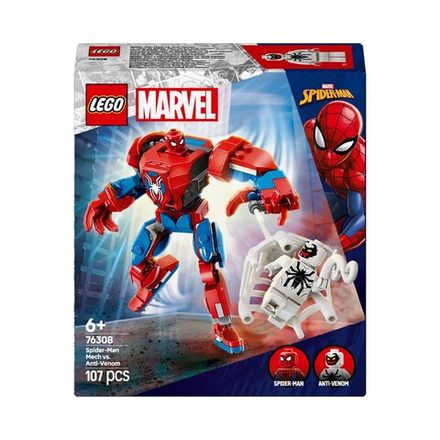 LEGO Marvel Super Heroes - Мех Спайдер-Мэна против Анти-Венома 76308