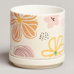 КРУЖКА С КРЫШКОЙ LEFARD FLOVERS 390МЛ. (КОР=24ШТ.)