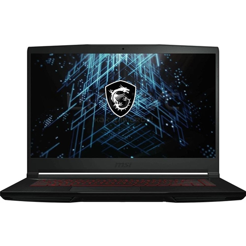 Ноутбук MSI GF63 12HW-006XRU Core i5 12450H 8Gb SSD512Gb Intel Arc A370M 4Gb 15.6&amp;quot; IPS FHD (1920x1080) Free DOS black WiFi BT Cam