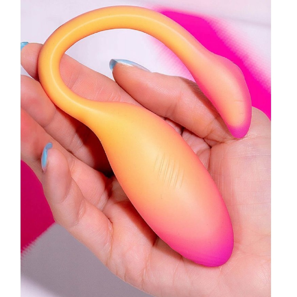 Вибратор и тренажёр Кегеля Flamingo Max оранжевый 11 см