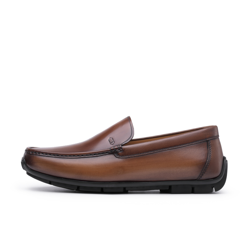 Chrisdien Deny Gommino Loafers Men"s Brown