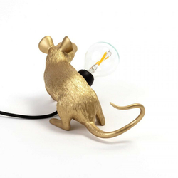 Настольная лампа Mouse Lamp Lyie Down Gold USB 15232