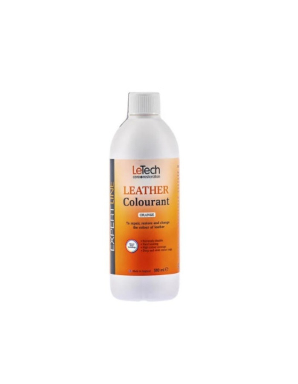 LeTech Expert Line Краска для кожи (Leather Colourant) Orange, 500мл