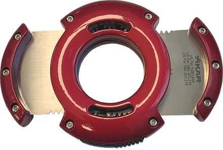 Xikar 403 RDS Red Silver