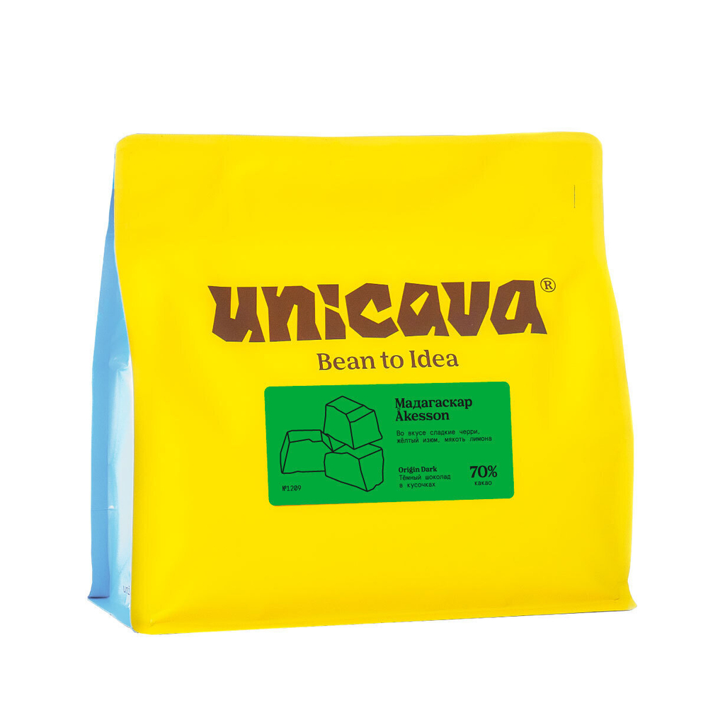 Тёмный шоколад Мадагаскар Åkesson (70 % какао)