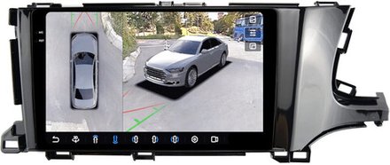 Магнитола для Honda Shuttle 2 2015-2023 - FarCar BX9-360-9517 монитор 9.5" 2K QLED на Android 13, 6Гб+128Гб, CarPlay, 4G SIM-слот, 4 камеры в комплекте