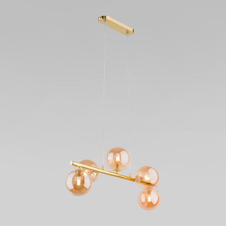 Подвесная люстра TK Lighting 4549 Estera Gold
