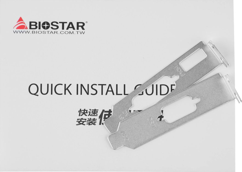 Видеокарта Biostar NVIDIA  GeForce GT 710 VN7103THX6 2ГБ DDR3, Low Profile,  Ret