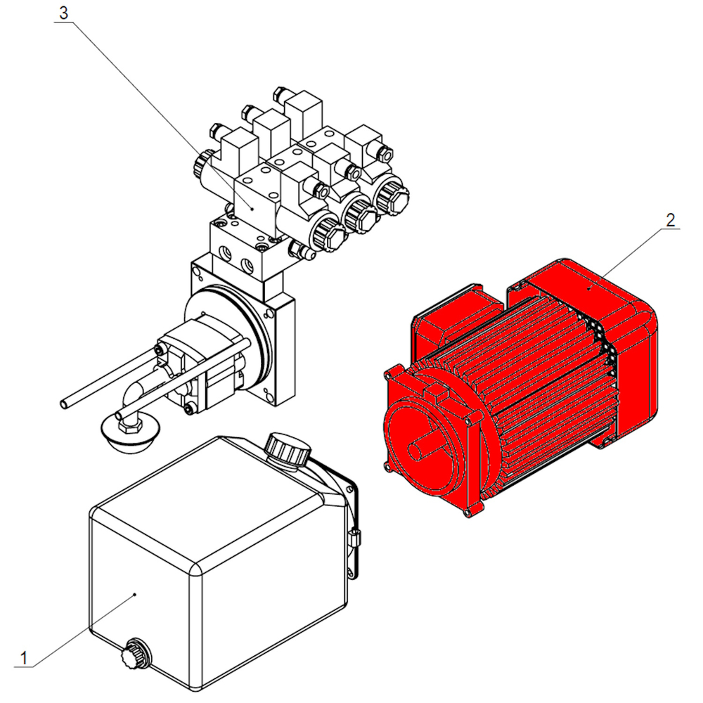 Электромотор V-26, V-57, V-57A (380V/220V/50/60Hz PUMP MOTOR)