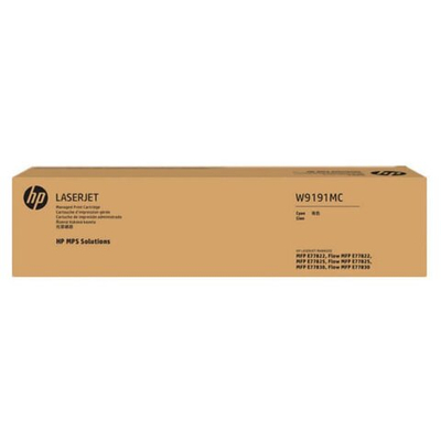 Тонер-картридж MPS HP W9191MC для Color LaserJet Managed MFP E77822/E77825/E77830, голубой (28K)