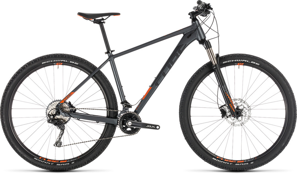Велосипед CUBE 2019 ACID 29  grey´n´orange  19"