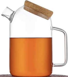 Кувшин,чайник 1100 мл, термостойкое стекло