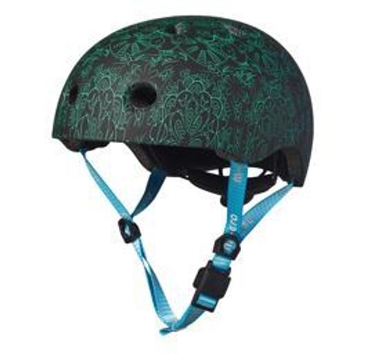 Шлем Micro зелено-синий (M) BOX