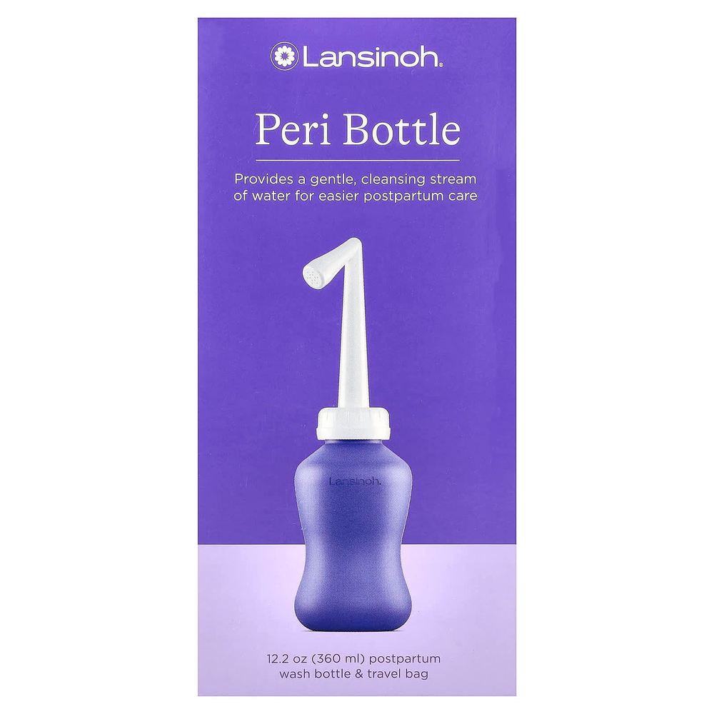 Lansinoh, флакон Peri с сумочкой, 360 мл (12,2 унции)