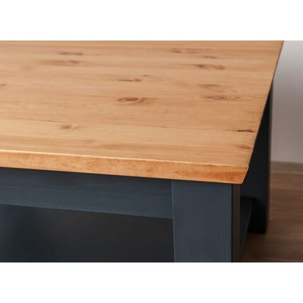 Стол журнальный «Форест» малый серый 7012/бейц-масло