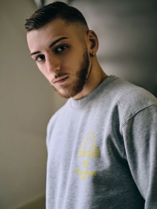 Свитшот MANTO SOCIETY серая