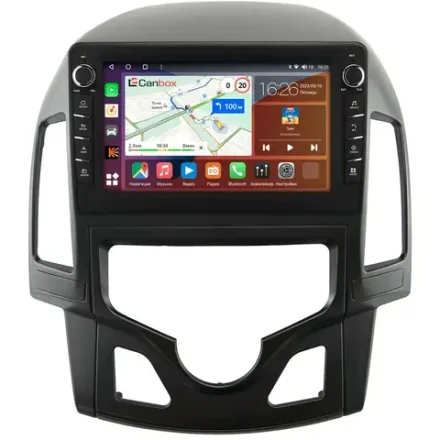 Магнитола для Hyundai i30 2007-2012 (климат) - Canbox 9-142 Android 10, ТОП процессор, CarPlay, 4G SIM-слот