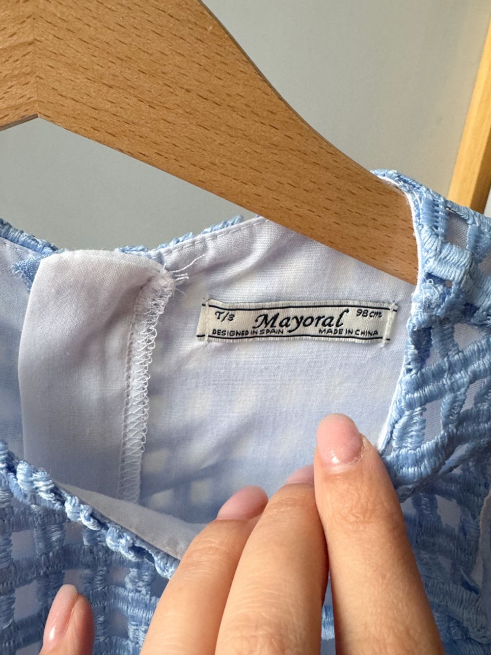 Хлопковое платье Mayoral, 98