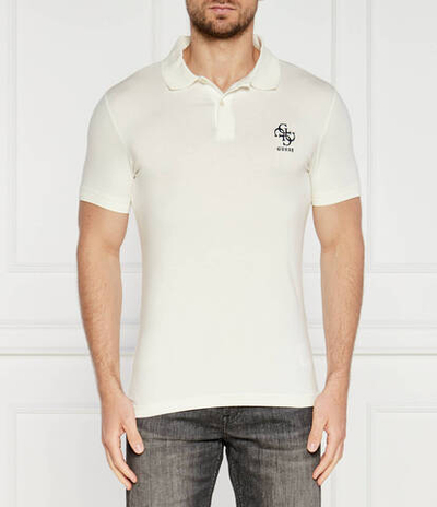 Поло NOLAN GUESS - кремовый(M4YP66 J1314)