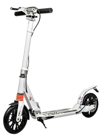 Городской самокат Urban Scooter Disc Wing бело-черный