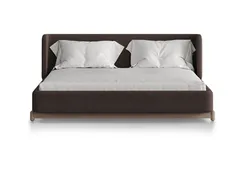 Кровать Basic спальное место 160*200 см (шоколад, твид)