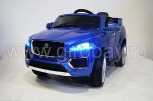 Детский электромобиль River Toys JAGUAR P111BP синий