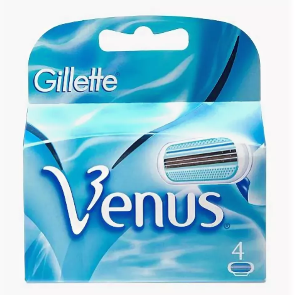 Gillette Кассета запасная Venus, 4 шт