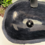 Раковина из речного камня RS-64927 47*33*16 0856