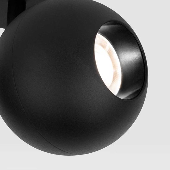 Встраиваемый светодиодный спот Elektrostandard Ball 9926 LED 12W 4200K черный a053738