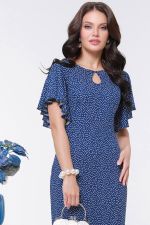 Платье трикотажное с воланами DStrend (Акция)