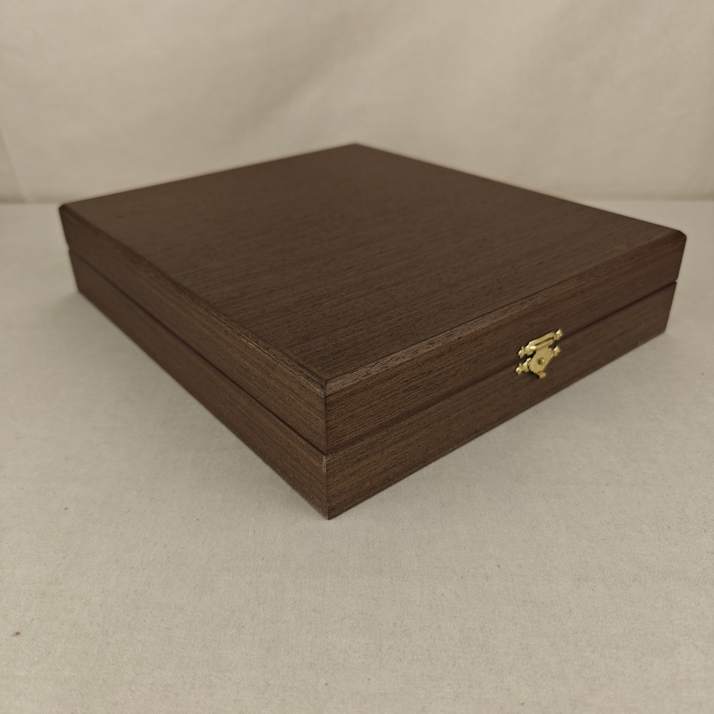 Ежедневник А5 "Русская тройка" (обложка из натуральной кожи) и ручкой с росписью Палех в футляре