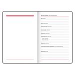 Ежедневник датированный 2023 А5 138x213 мм BRAUBERG "Holiday", под кожу, "зеркальный", фиолетовый, 114025