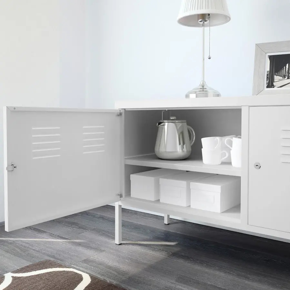 Шкаф - IKEA PS/ ИКЕА ПС, 119х63 см, белый