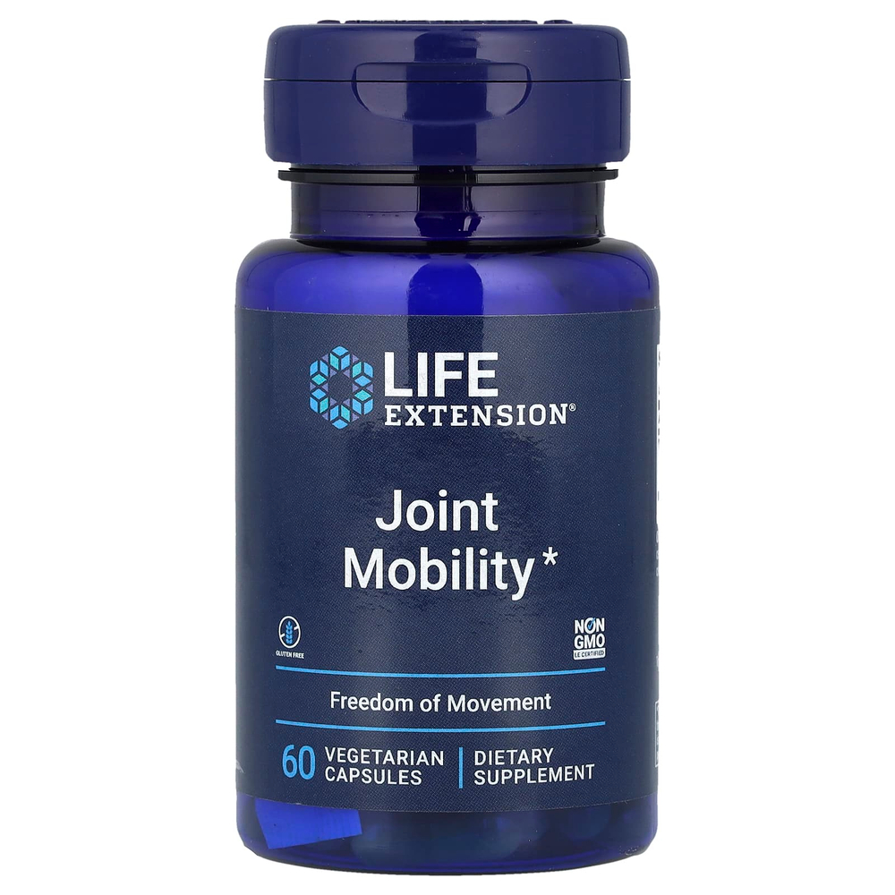 Life Extension, Подвижность суставов, 60 вегетарианских капсул