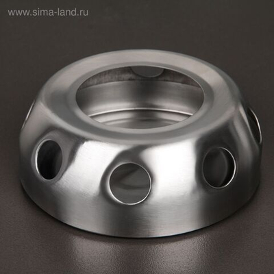 Подставка-подогрев из нержавеющей стали, 13,5×6,5 см, нержавеющая сталь