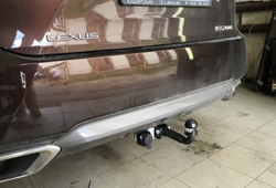 Фаркоп для Lexus RX (AL20) 2015-2022 Тип шара: A. Нагрузки: 2500/120 кг, LX 03