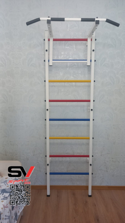 Монтаж шведской стенки Sv Sport в пеноблочные, газоблочные стены