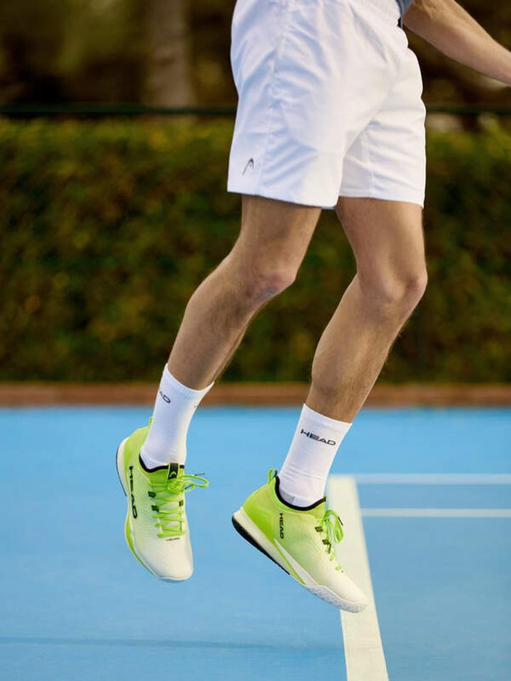 Теннисные кроссовки Head Endure Pro - white/yellow