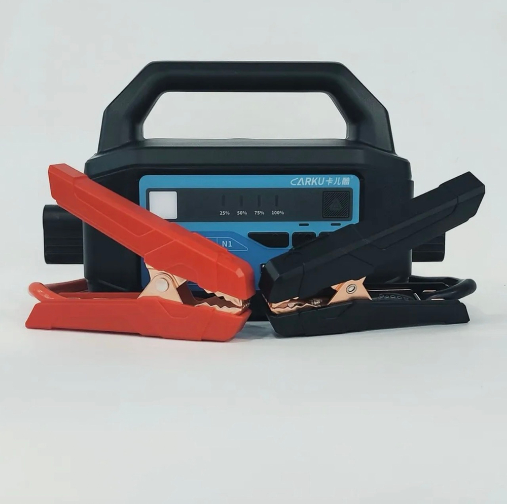 Автономное ПЗУ пуско-зарядное устройство (бустер) для легковых и грузовых автомобилей CARKU PRO MAX 2500A на 12/24 вольт