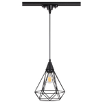 370421 PORT NT19 252 черный Светильник трековый однофазный трехжильный IP20 E27 50W 220V ZELLE