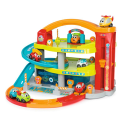 Паркинг для машин Smoby Planet Vroom - Большой двухэтажный гараж 120401 / артикул 120401 / GTIN 3032161204017