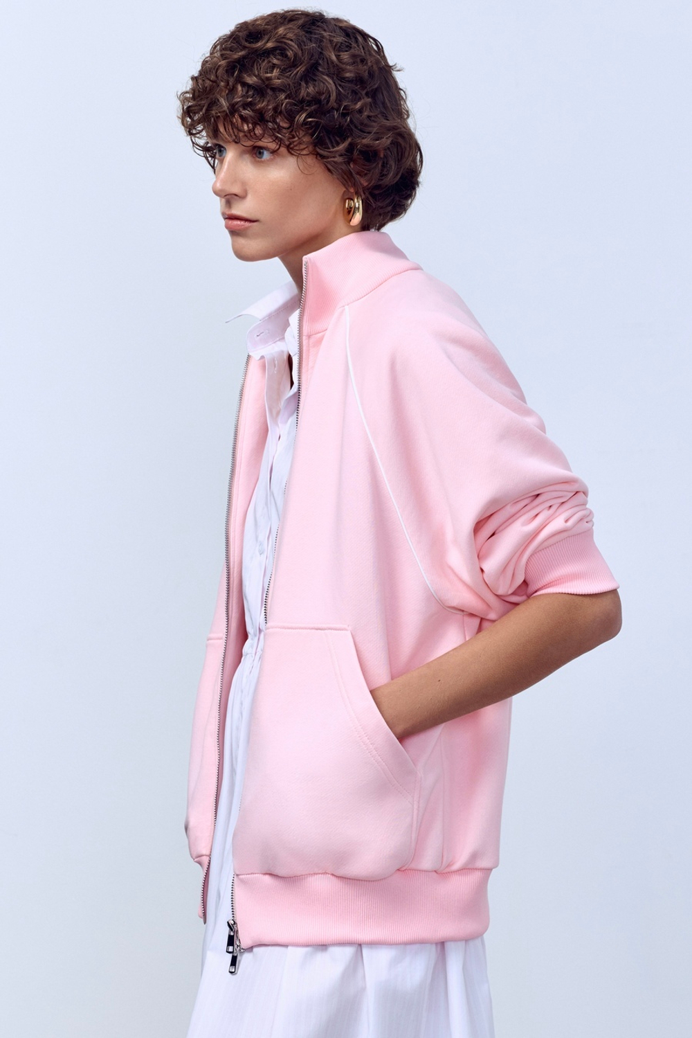 Толстовка реглан из футера