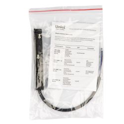 UBX-MM01-35 BLACK Ввод питания для магнитных шинопроводов.35мм. Прямой. Внутренний. Черный. ТМ Uniel