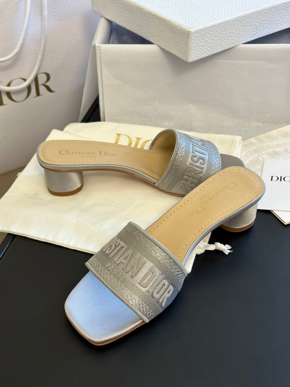 Christian Dior Dway Heeled Slide