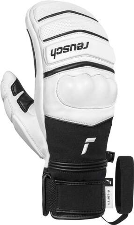 REUSCH 25/26 варежки горнолыжные 6501405_1101 World Champ Mitten White/Black