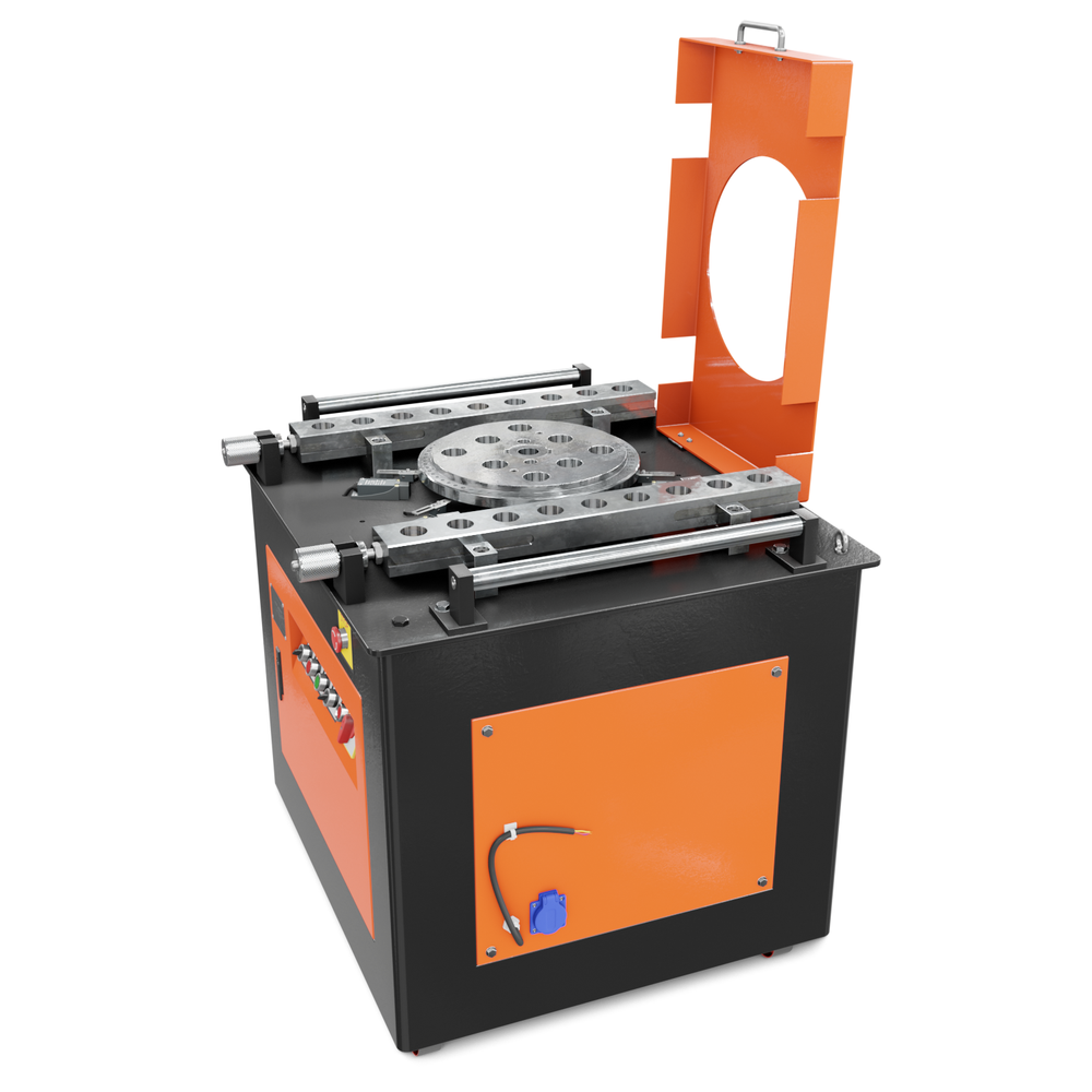 Станок для гибки арматуры Vektor GW32SA с доводчиком - [2,2 кВт / до 32 мм / с концевиком]