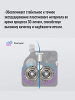 Экструдер/Фидер для Creality K1/K1 MAX(без двигателя)