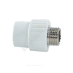 Муфта PP-R комбинированная белая Дн 25х1/2" НР RTP (РосТурПласт) 10664